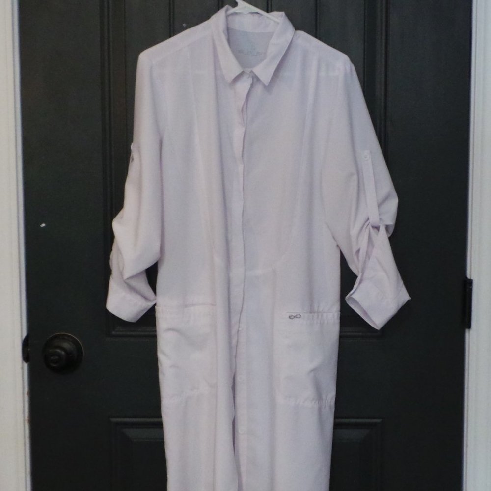 Infinity by Cherokee lab coat - size Large.